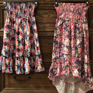 2 size 10  girls sun dresses- NWOT